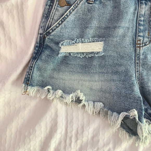 Target Wild Fable denim overalls - Picture 3 of 8